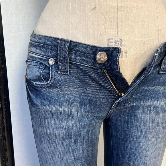 Women's Skinny Jeans in Blue - Picture 3 of 8
